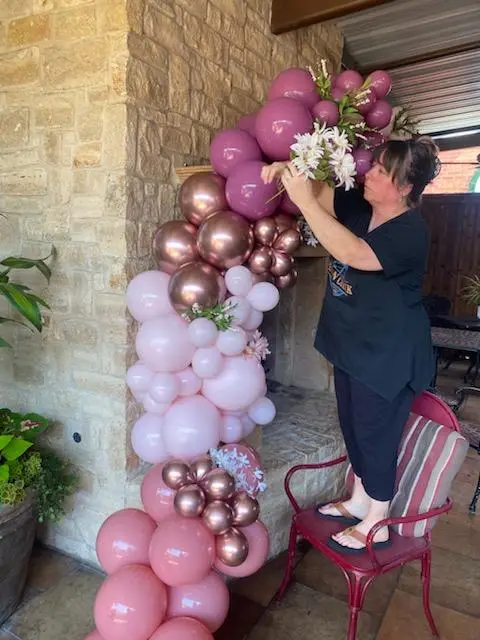 Pecan Creek Events balloon decor — photo 34