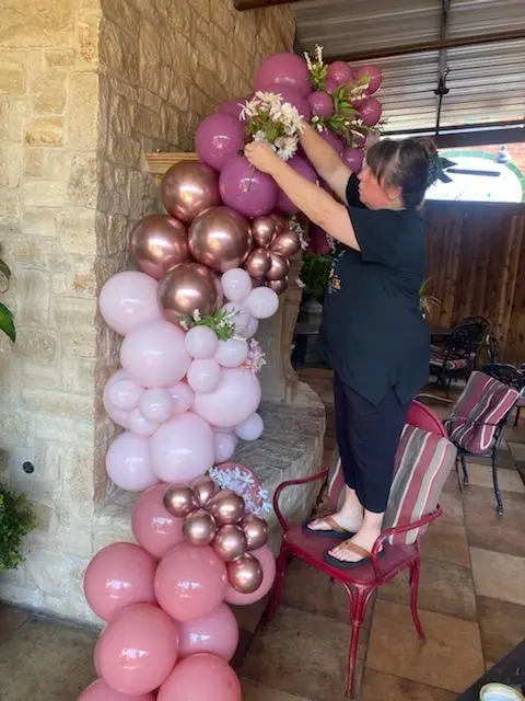Pecan Creek Events balloon decor — photo 35
